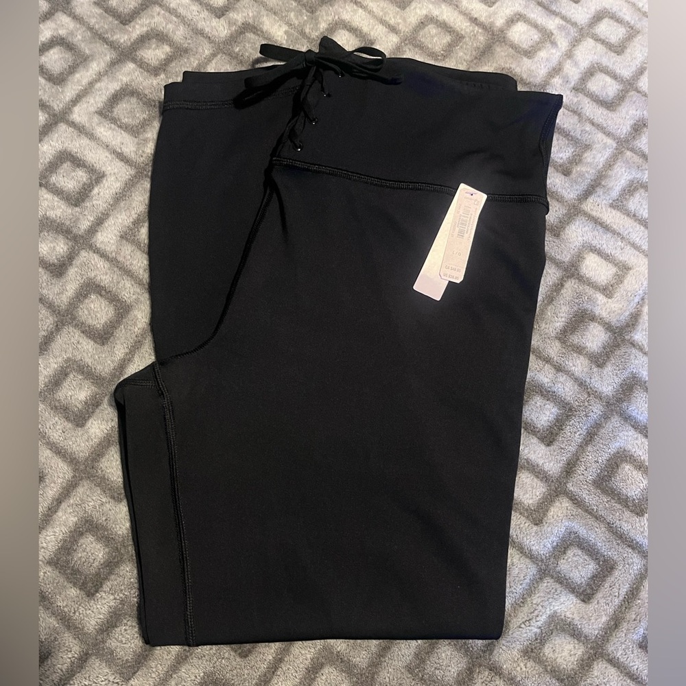 NWT Victoria’s Secret High Waist Tie Capri Legging